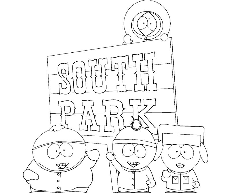 Dessin à colorier: South Park (Dessins Animés) #31235 - Coloriages à Imprimer Gratuits