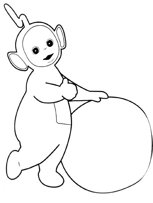 Dessin à colorier: Télétubbies (Dessins Animés) #49696 - Coloriages à Imprimer Gratuits