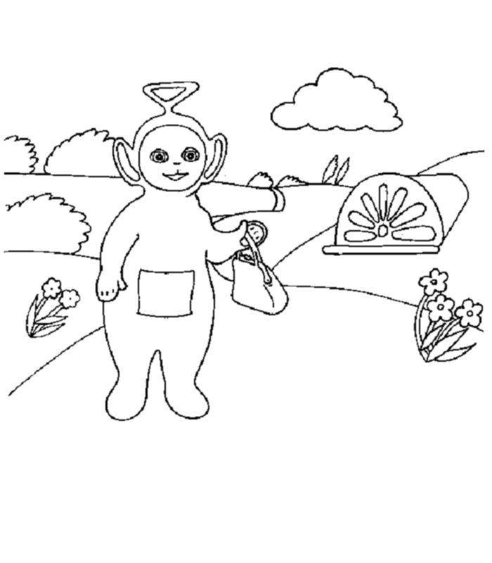 Dessin à colorier: Télétubbies (Dessins Animés) #49707 - Coloriages à Imprimer Gratuits