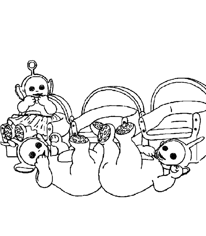 Dessin à colorier: Télétubbies (Dessins Animés) #49719 - Coloriages à Imprimer Gratuits