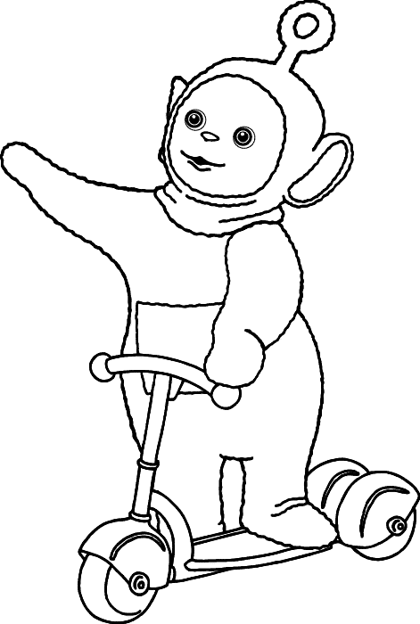 Dessin à colorier: Télétubbies (Dessins Animés) #49726 - Coloriages à Imprimer Gratuits