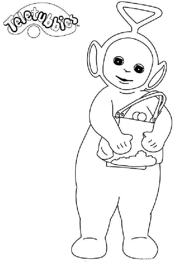 Dessin à colorier: Télétubbies (Dessins Animés) #49751 - Coloriages à Imprimer Gratuits