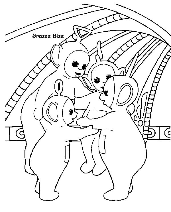 Dessin à colorier: Télétubbies (Dessins Animés) #49784 - Coloriages à Imprimer Gratuits