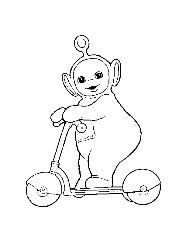 Dessin à colorier: Télétubbies (Dessins Animés) #49790 - Coloriages à Imprimer Gratuits