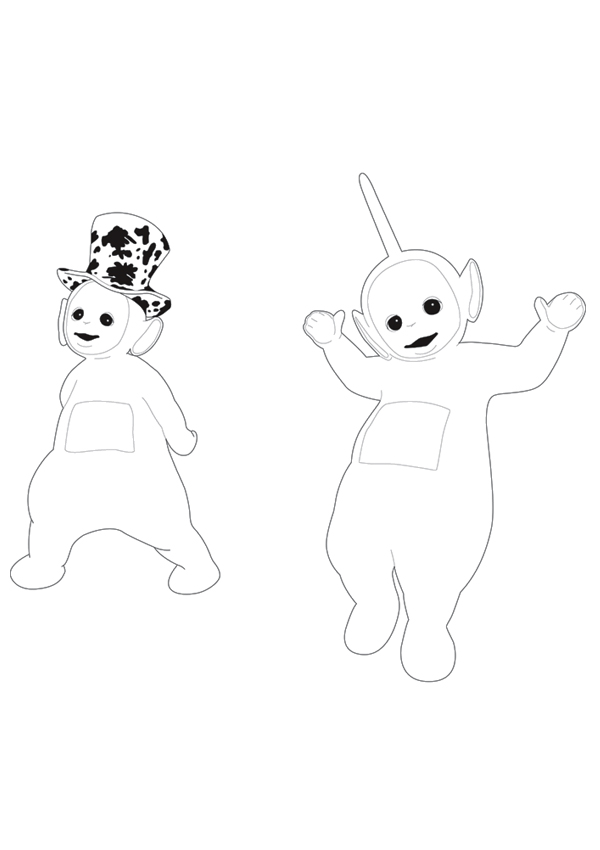 Dessin à colorier: Télétubbies (Dessins Animés) #49794 - Coloriages à Imprimer Gratuits