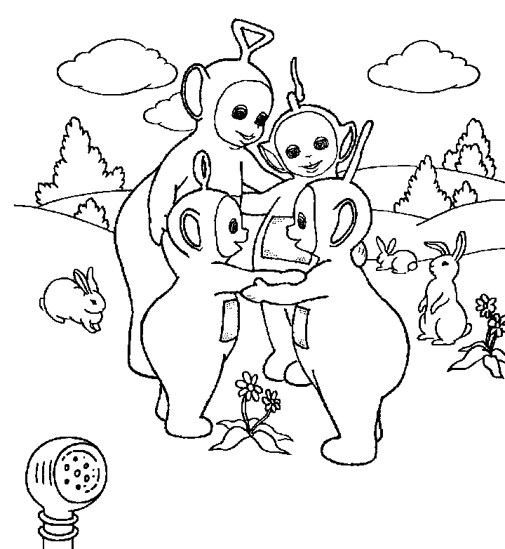 Dessin à colorier: Télétubbies (Dessins Animés) #49806 - Coloriages à Imprimer Gratuits