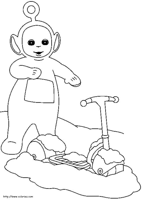 Dessin à colorier: Télétubbies (Dessins Animés) #49811 - Coloriages à Imprimer Gratuits