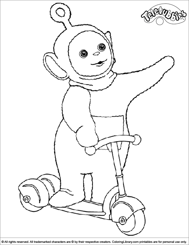 Dessin à colorier: Télétubbies (Dessins Animés) #49857 - Coloriages à Imprimer Gratuits