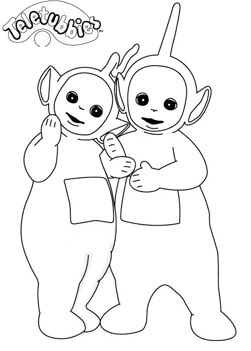 Dessin à colorier: Télétubbies (Dessins Animés) #49876 - Coloriages à Imprimer Gratuits