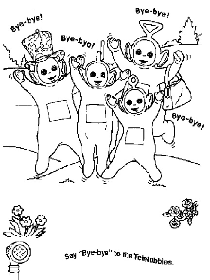 Dessin à colorier: Télétubbies (Dessins Animés) #49881 - Coloriages à Imprimer Gratuits