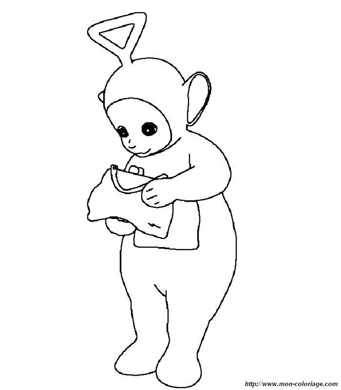 Dessin à colorier: Télétubbies (Dessins Animés) #49911 - Coloriages à Imprimer Gratuits