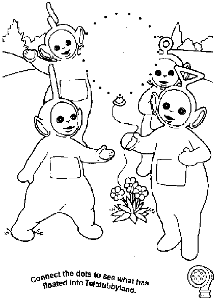 Dessin à colorier: Télétubbies (Dessins Animés) #49920 - Coloriages à Imprimer Gratuits