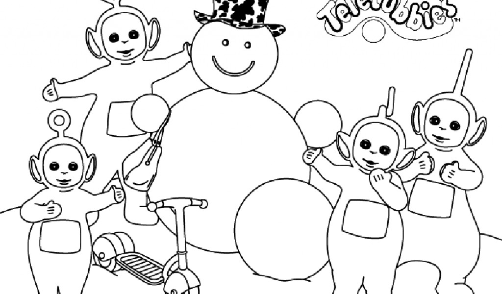 Dessin à colorier: Télétubbies (Dessins Animés) #49925 - Coloriages à Imprimer Gratuits