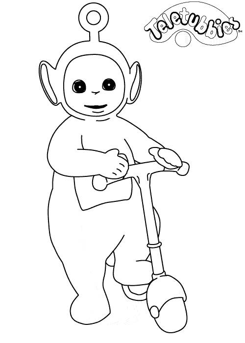 Dessin à colorier: Télétubbies (Dessins Animés) #49928 - Coloriages à Imprimer Gratuits