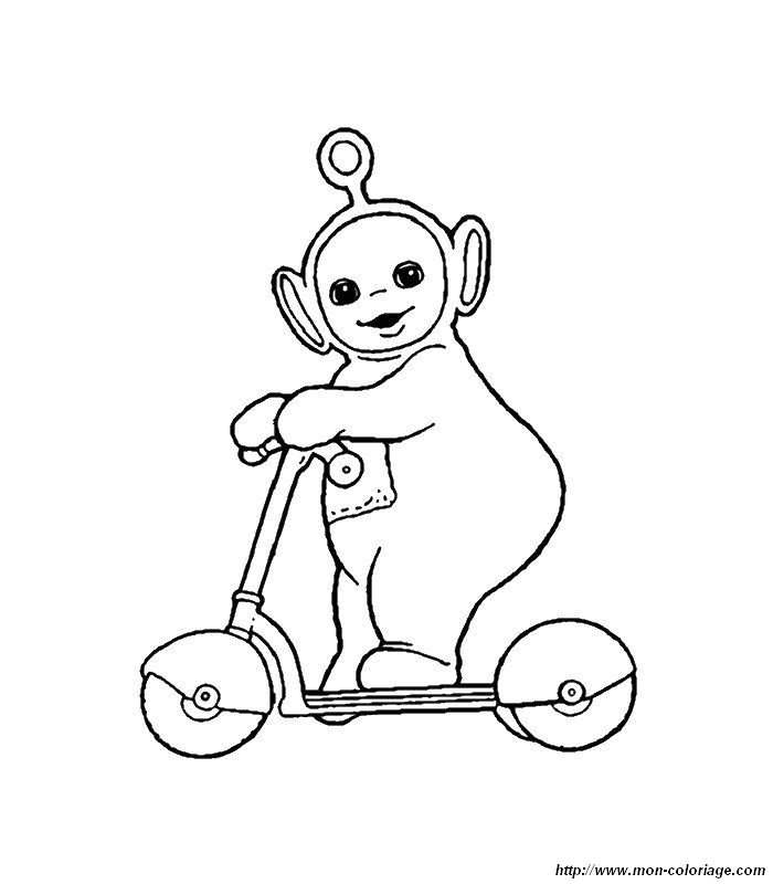 Dessin à colorier: Télétubbies (Dessins Animés) #49931 - Coloriages à Imprimer Gratuits