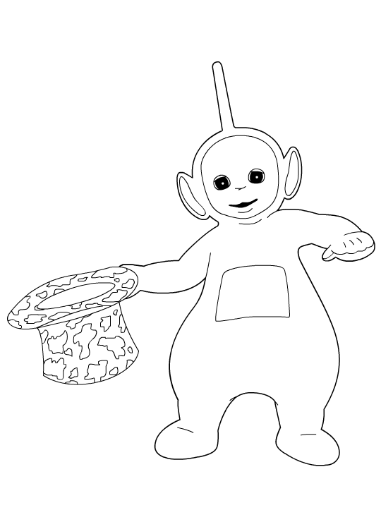 Dessin à colorier: Télétubbies (Dessins Animés) #49943 - Coloriages à Imprimer Gratuits