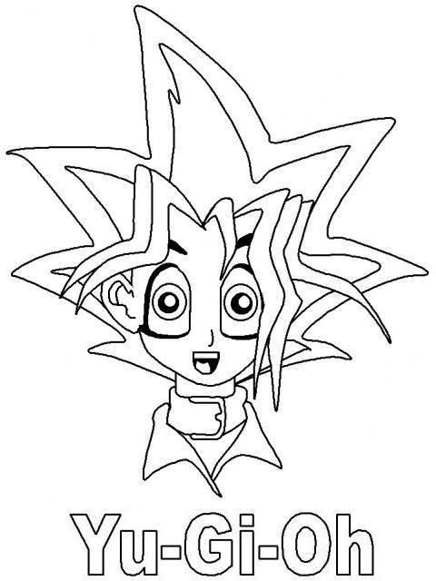 Dessin à colorier: Yu-Gi-Oh! (Dessins Animés) #53057 - Coloriages à Imprimer Gratuits