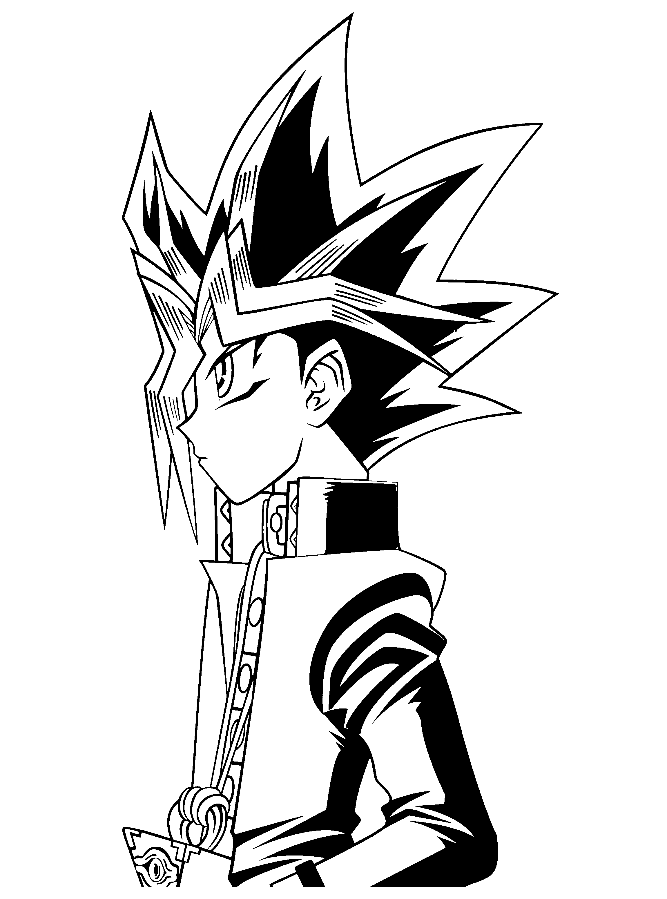 Dessin Yu Gi Oh 53132 Dessins Animés à Colorier Coloriages à Imprimer 