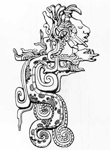Dessin à colorier: Mythologie Aztèque (Dieux et Déesses) #111591 - Coloriages à Imprimer Gratuits