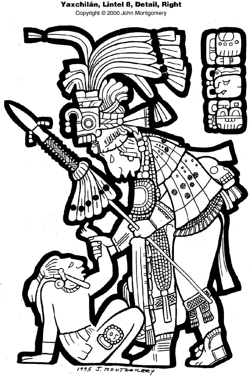 Dessin à colorier: Mythologie Aztèque (Dieux et Déesses) #111662 - Coloriages à Imprimer Gratuits