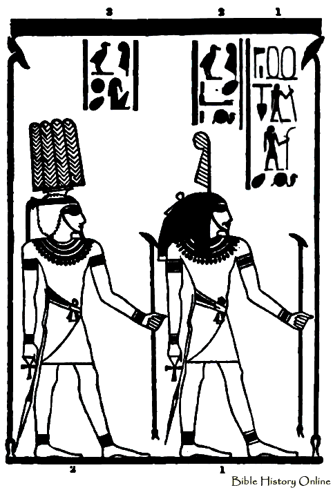 Dessin à colorier: Mythologie Égyptienne (Dieux et Déesses) #111145 - Coloriages à Imprimer Gratuits