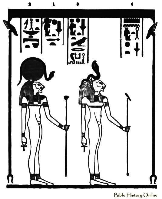 Dessin à colorier: Mythologie Égyptienne (Dieux et Déesses) #111161 - Coloriages à Imprimer Gratuits