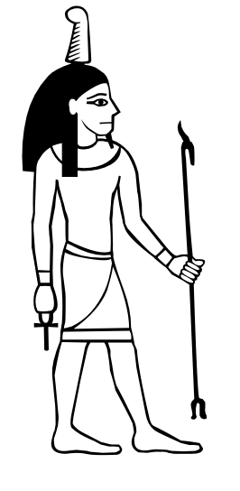 Dessin à colorier: Mythologie Égyptienne (Dieux et Déesses) #111240 - Coloriages à Imprimer Gratuits