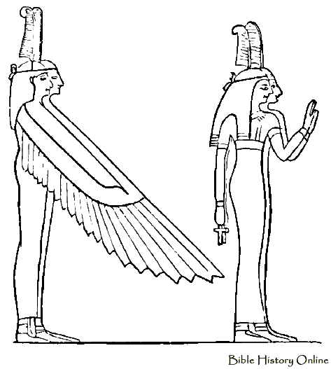 Dessin à colorier: Mythologie Égyptienne (Dieux et Déesses) #111319 - Coloriages à Imprimer Gratuits