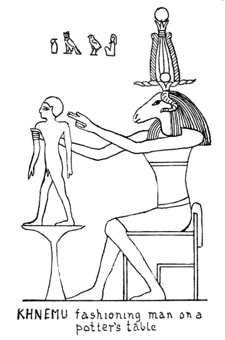 Dessin à colorier: Mythologie Égyptienne (Dieux et Déesses) #111355 - Coloriages à Imprimer Gratuits
