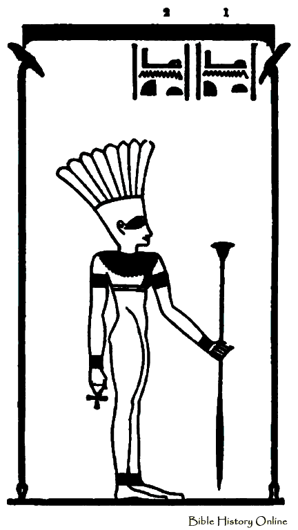 Dessin à colorier: Mythologie Égyptienne (Dieux et Déesses) #111366 - Coloriages à Imprimer Gratuits