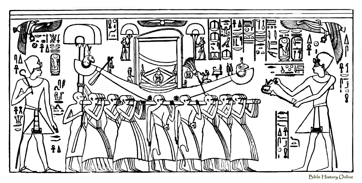 Dessin à colorier: Mythologie Égyptienne (Dieux et Déesses) #111367 - Coloriages à Imprimer Gratuits