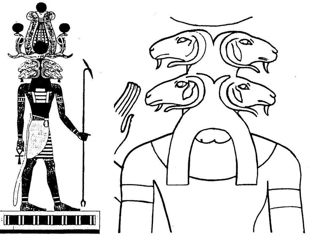 Dessin à colorier: Mythologie Égyptienne (Dieux et Déesses) #111459 - Coloriages à Imprimer Gratuits