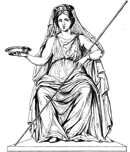 Dessin à colorier: Mythologie Grecque (Dieux et Déesses) #109614 - Coloriages à Imprimer Gratuits