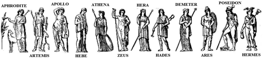 Dessin à colorier: Mythologie Grecque (Dieux et Déesses) #109623 - Coloriages à Imprimer Gratuits