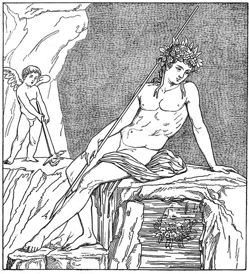 Dessin à colorier: Mythologie Grecque (Dieux et Déesses) #109669 - Coloriages à Imprimer Gratuits