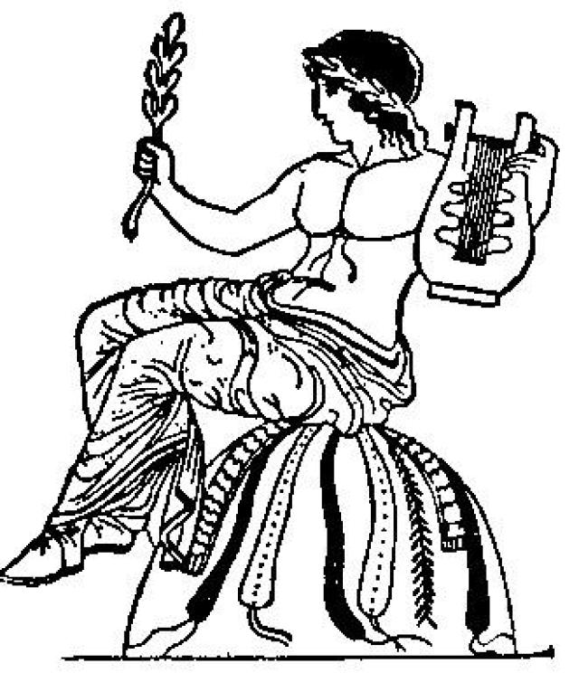 Dessin à colorier: Mythologie Grecque (Dieux et Déesses) #109815 - Coloriages à Imprimer Gratuits
