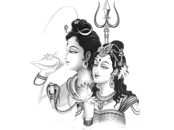 Dessin à colorier: Mythologie Hindou (Dieux et Déesses) #109504 - Coloriages à Imprimer Gratuits