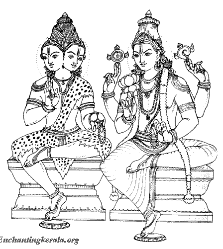Dessin à colorier: Mythologie Hindou (Dieux et Déesses) #109510 - Coloriages à Imprimer Gratuits