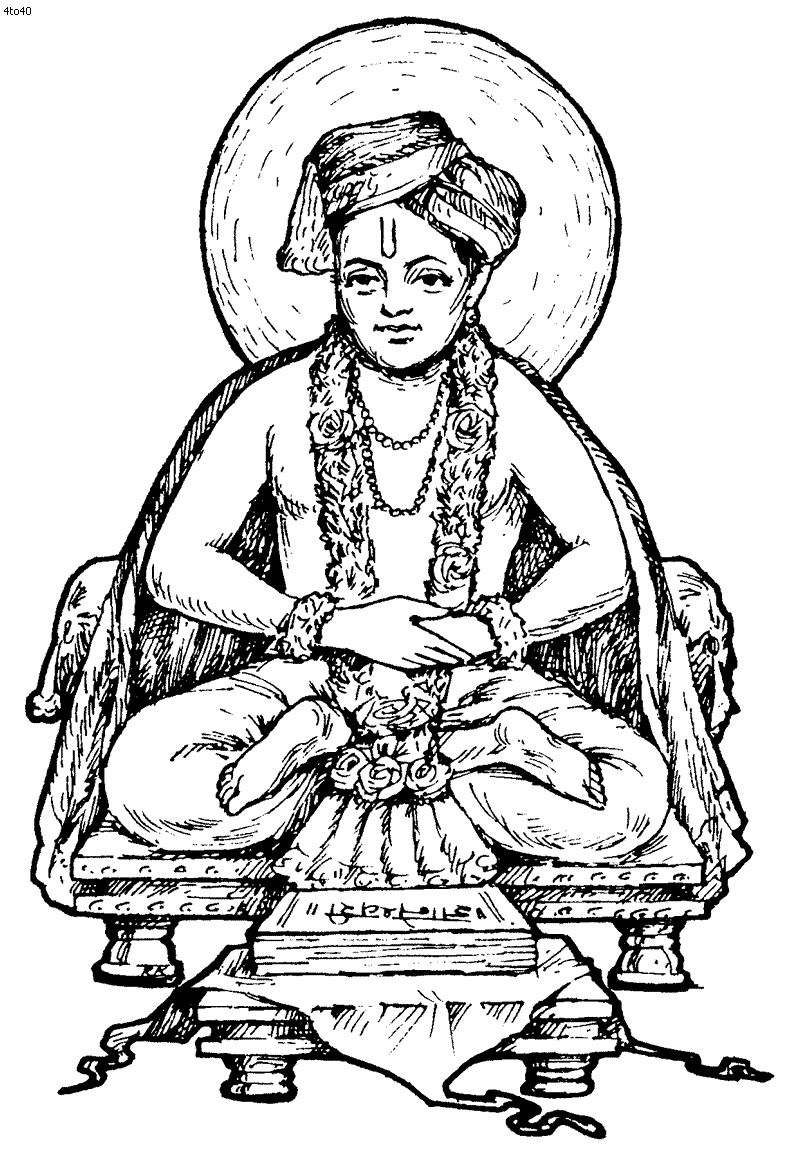 Dessin à colorier: Mythologie Hindou: Bouddha (Dieux et Déesses) #89554 - Coloriages à Imprimer Gratuits