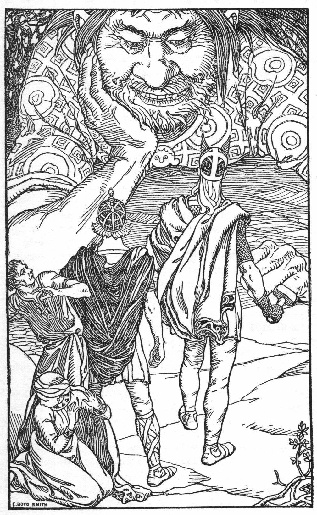 Dessin à colorier: Mythologie Nordique (Dieux et Déesses) #110447 - Coloriages à Imprimer Gratuits
