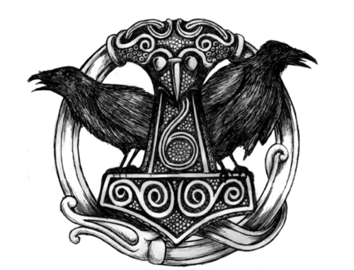 Dessin à colorier: Mythologie Nordique (Dieux et Déesses) #110652 - Coloriages à Imprimer Gratuits