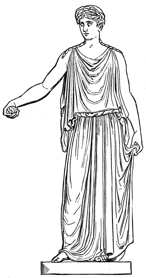 Dessin à colorier: Mythologie Romaine (Dieux et Déesses) #110170 - Coloriages à imprimer