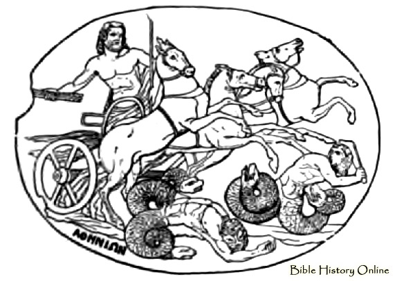 Dessin à colorier: Mythologie Romaine (Dieux et Déesses) #110247 - Coloriages à Imprimer Gratuits