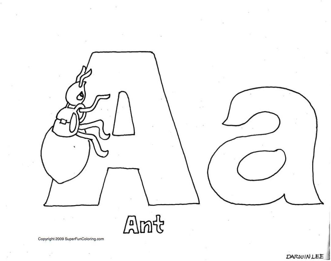 Dessin à colorier: Alphabet (Éducatifs) #124620 - Coloriages à Imprimer Gratuits