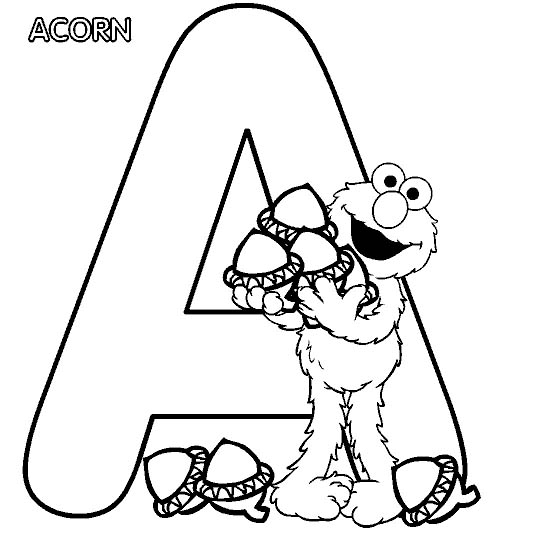 Dessin à colorier: Alphabet (Éducatifs) #124635 - Coloriages à Imprimer Gratuits