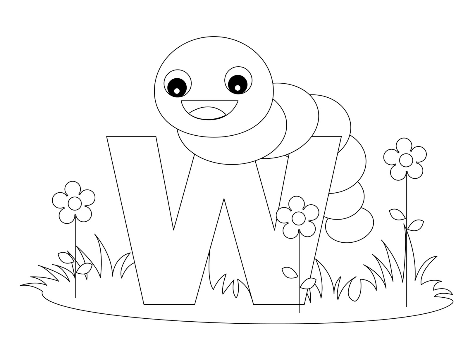 Dessin à colorier: Alphabet (Éducatifs) #124652 - Coloriages à Imprimer Gratuits