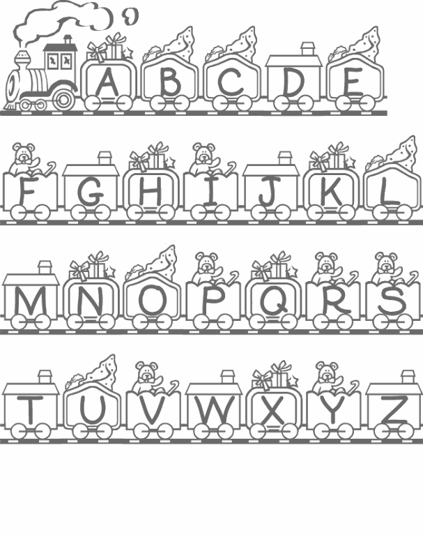 Dessin à colorier: Alphabet (Éducatifs) #124927 - Coloriages à Imprimer Gratuits