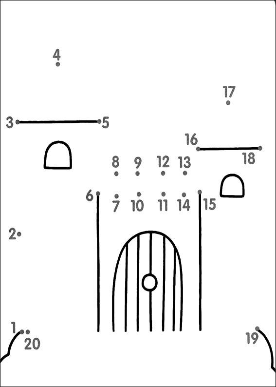 Dessin à colorier: Coloriage point à point (Éducatifs) #125862 - Coloriages à Imprimer Gratuits