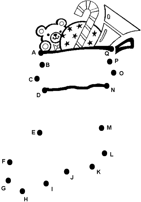 Dessin à colorier: Coloriage point à point (Éducatifs) #125962 - Coloriages à Imprimer Gratuits