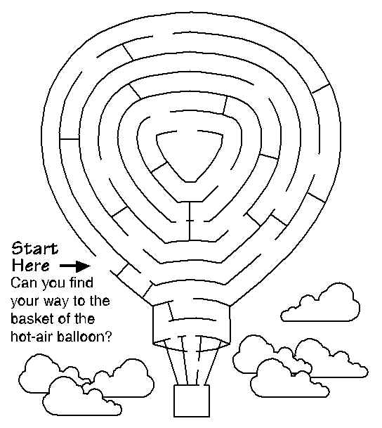 Dessin à colorier: Labyrinthes (Éducatifs) #126483 - Coloriages à Imprimer Gratuits